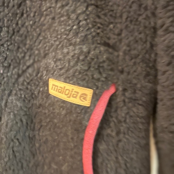 Maloja Fleecy Embroidered Floral Button Up Sweater XL (Fits S-L) - Picture 4 of 9